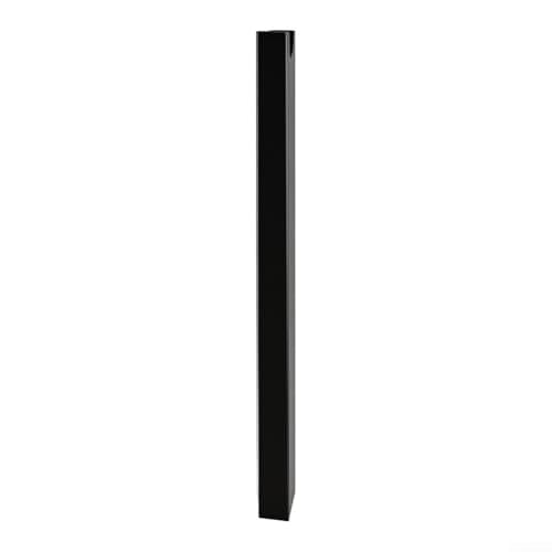 Qualoramall Magnetic Under Desk Cable Management Tray No-Drill (black) | Aluminum Cable Organizer for Power Strips and Adapters No-Drill Wire Storage Rack for Office Home Workstation