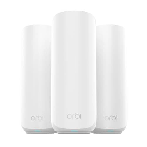 NETGEAR Orbi 370 Series WiFi 7 Mesh System, Up to 4,500 sq ft., 3 Pack