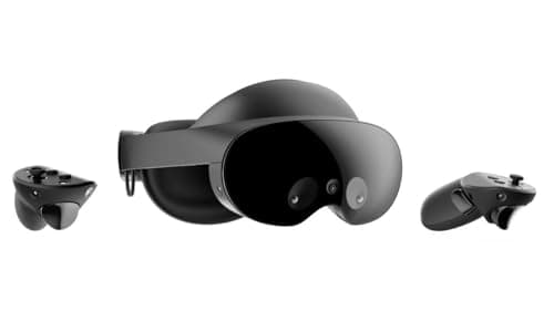 Meta Quest Pro - 2880 x 1440 Resolution, 110 Degrees FOV, Oculus OS, PC & TV Compatible