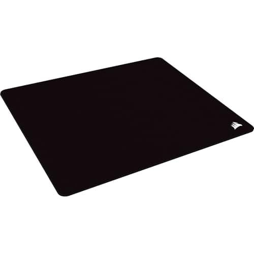 Corsair MM200 PRO Premium Spill-Proof, Stain-Resistant Cloth Gaming Mouse Pad (45 x 40 cm Surface, Micro-Weave Fabric, Extra-Thick 6 mm Plush Rubber, Anti-Skid Textured Rubber Base) Heavy XL, Black