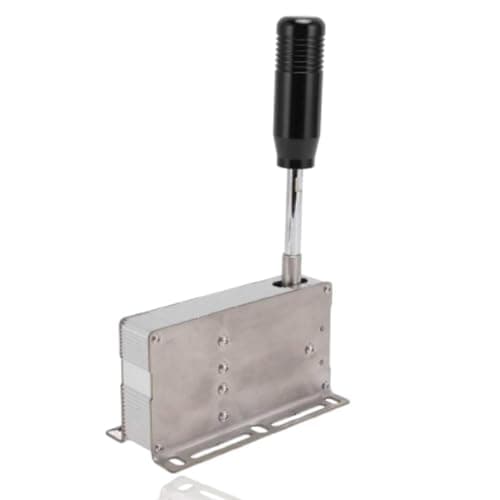 Beufee USB Sequential Shifter, Racing Wheel Fit Sequential Shifter Sim Racing Sim Accessories(black)