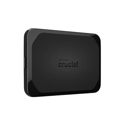 Crucial X10 Pro 1TB Portable External SSD, Up to 2100MB/s Read and 2000MB/s Write, External Solid State Drive, USB-C 3.2, PC and Mac, Dust and Water Resistance - CT1000X10PROSSD902