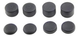 Guardz 8 x Black Performance Controller Joystick Analog Thumbstick Thumb Grip Cap Extender for Playstation 4 PS4 Playstation 5 PS5 Xbox