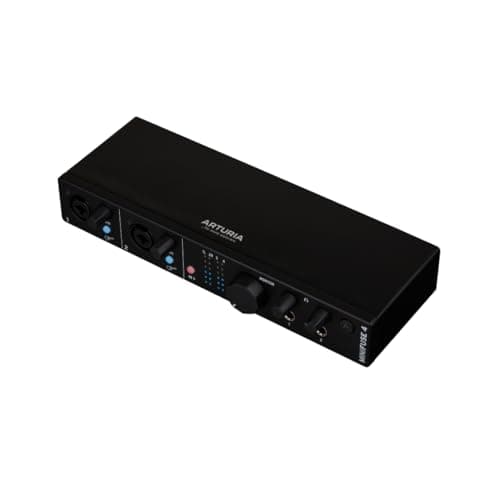 Arturia MiniFuse 4 Black USB-Audio Interface - USB Interface