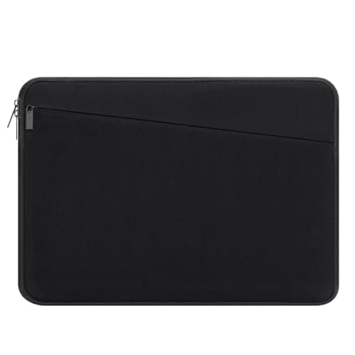 HEDUGO 15.6 inch Laptop Sleeve Portable Laptop Case with Accessory Pocket Compatible with 15.6 Inch Acer Asus HP Dell ChromeBook Soft Carrying Sleeve Padded Computer Pouch Cover