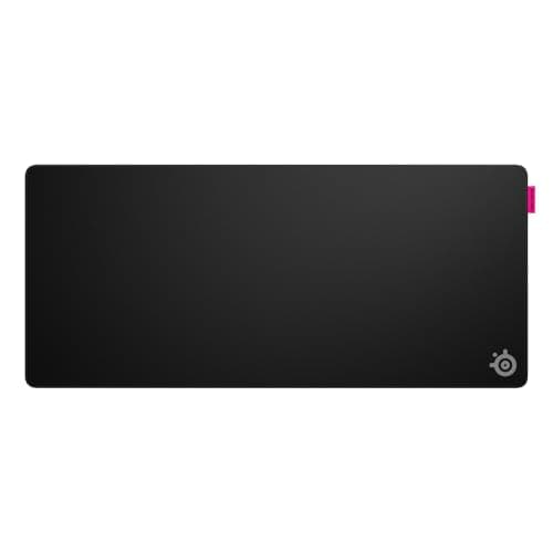 SteelSeries QcK XL Performance Speed Gaming Mousepad - Extra density for a smooth glide - Low-profile edge stitching - Non-slip neoprene rubber base - 900 x 400 mm size - FPS, MOBAs, RTS, MMO
