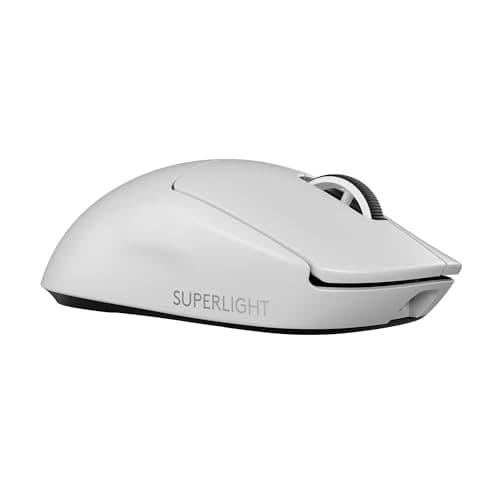 Logitech G PRO X SUPERLIGHT 2 SE Wireless Gaming Mouse, 60 g pro-grade mouse with 5 programmable buttons, 44K DPI sensor, 888+ IPS, 1 kHz report rate, USB-C charging for PC/Mac - White