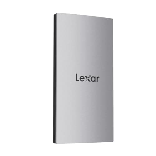 Lexar ES3 1TB External SSD, USB 3.2 Portable SSD, Up to 1050MB/s Read