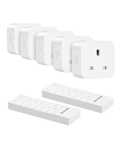 DEWENWILS Remote Control Sockets, 13A 3120W, 30M/100FT Control Range