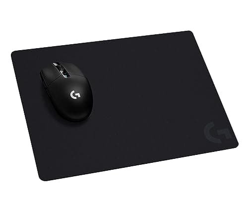 Logitech G G440 Hard Gaming Mouse Pad, Optimised for Gaming Sensors, Low Surface Friction, Non-Slip Mouse Mat, Mac and PC Gaming Accessories, 340 x 280 x 5 mm - Black