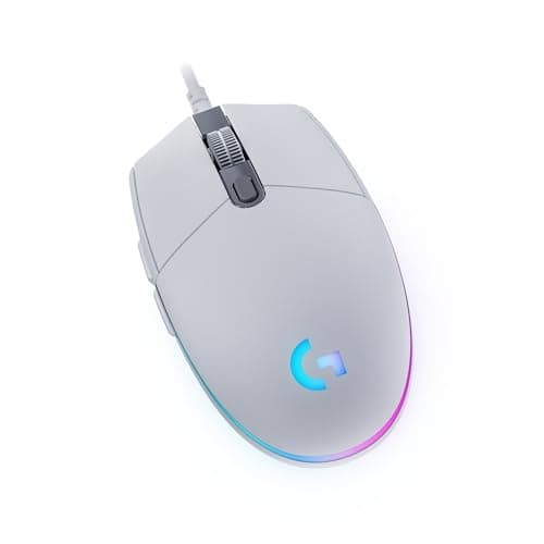 Logitech G203 LIGHTSYNC Gaming Mouse with Customizable RGB Lighting