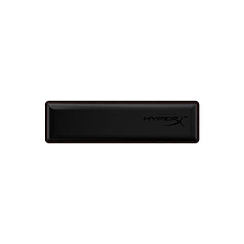 HyperX 4Z7X0AA Wrist Rest – Compact Keyboards, Cooling Gel, Memory Foam, Anti-Slip, Black