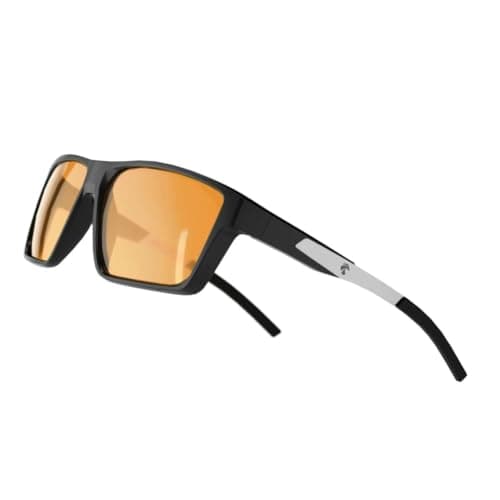 Horus X - Gaming Glasses | Blue Light Blocking Computer Screen Glasses | Anti Fatigue & Eyestrain for Men and Women | Revolution Black