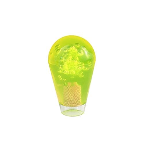 Yellow Ellipse Oval Joystick Head Rocker Ball Top Handle Arcade Game Replacement Accessory DIY Parts for Game Room, Home
