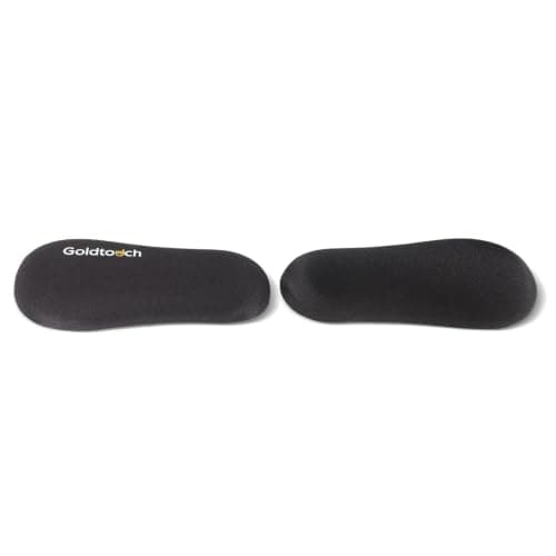 Goldtouch GT7-0017 Gel-Filled Wrist Rests (Black)