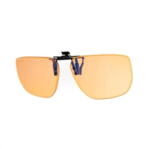 Horus X • Clip-On Amber • Slip-on Filter for Prescription Glasses • Blue Light Filter Glasses • High Protection for Screens (Video Games, Console, Computer, PC) | Amber