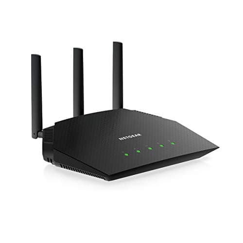 NETGEAR Nighthawk WiFi 6 Router (RAX10), Dual-Band Wireless AX1800 Speed (up to 1.8 Gbps), Coverage up to 100 m²