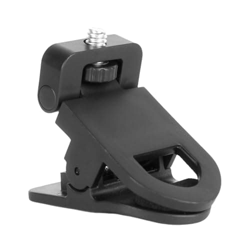 Haiki Monitors Camera Mount Clamp Clip with General 1/4 Screw Connector for LCD Display Top Fill Light & Webcam Stand
