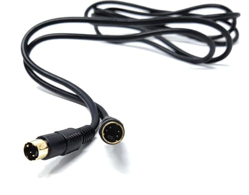 DRUT S-Video Cable, 1.5m, 4-pin Male to Male