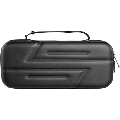 ReachMall Protective for ps5 Handheld Case Hard EVA Bag Water Resistant Shockproof Gaming Storage Box 32.5x13.5cm