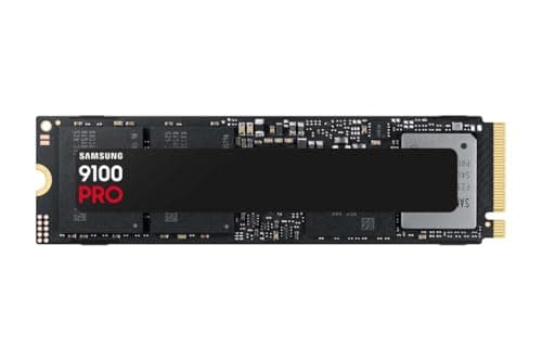 Samsung Memory MZ-VAP2T0BW 9100 PRO 2TB Internal SSD, PCIe 5.0 x4, NVMe 2.0, SSD Designed for Pros & Gamers, Compatible with PC & Laptops, 5 Year Limited Warranty (UK Version)