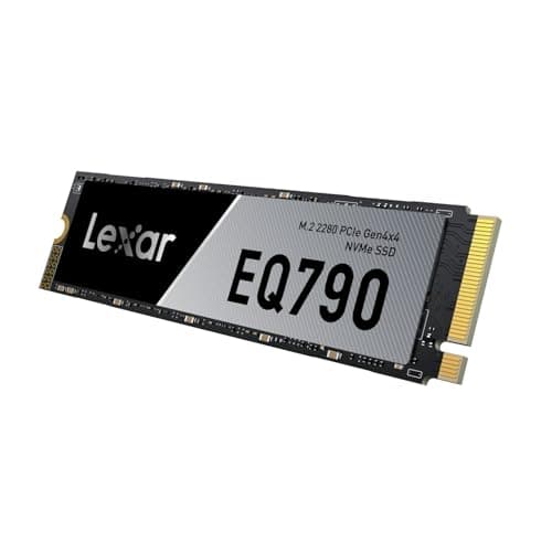 Lexar EQ790 2TB NVMe SSD M.2 2280 PCIe Gen4x4 Internal Solid State Drive, Up to 7000MB/s Read & 5000MB/s Write, High-Speed Storage Compatible with PS5, Desktop and Laptop
