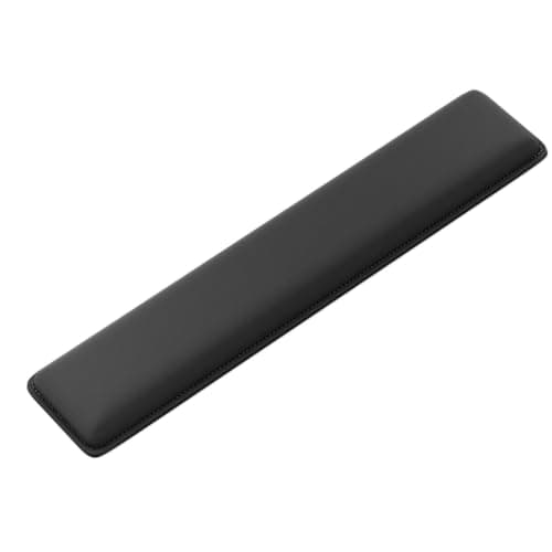 Faluber Cooling Gel Wrist Rest Pad - TKL - Memory Foam with Non-Slip Footpad -Ergonomic Design Palm Rest- Keyboard Accessory (Medium-TKL)