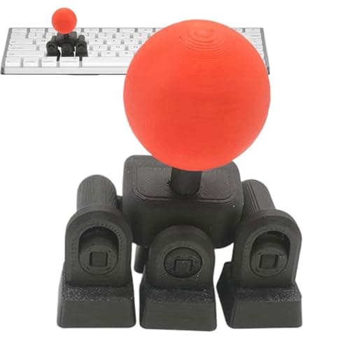 3D Printed Keyboard Joystick Keycap, WASD Joysticks for Keycap Keyboard, Mechanical Arcade Stick Adapter, 4-Way Directional Key Mod for Mechanical Keyboards, DIY Novelty Analog Button Attachment