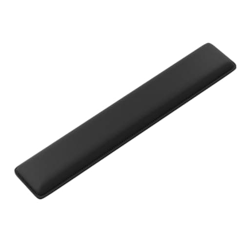Faluber Cooling Gel Wrist Rest Pad -Full Size- Memory Foam Palm Rest with Non-Slip Footpad - Ergonomic Design - Keyboard Accessory Gaming Gear (Large-Full Size)