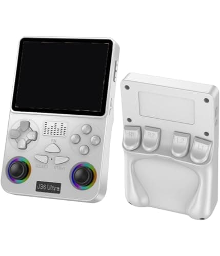 Handheld Game Console, HD Wireless, WiFi Online Multiplayer Open-Source, Joystick Retro Gaming Device, for nostalgic play across generations, 1 piece (8.3*1.5*13CM,White)