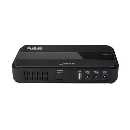 SKE Mini UPS 10400mAh Battery Backup & Surge Protector for Router Modem Uninterruptible Power Supply Mini UPS