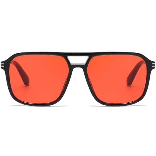 D Lolylad Blue Light Blocking Glasses Amber Red Gaming Glasses