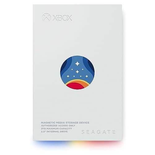 Seagate FireCuda Gaming HDD 2TB, External Hard Drive HDD, PC Gaming, Starfield Special Edition, USB 3/2, Data Rescue Services (STMJ2000400)