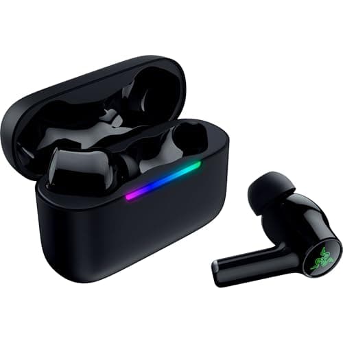 Razer Hammerhead V3 X HyperSpeed - Wireless Multi-Platform Gaming Earbuds - HyperSpeed Wireless & Bluetooth - 40 Hours of Battery Life - Water-Resistant IPX4 - THX Spatial Audio | Black