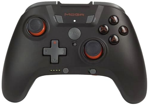 PowerA MOGA XP5-X Plus Bluetooth Controller for Mobile And Cloud Gaming On Android And PC, Gamepad, Phone Clip, Gaming Controller