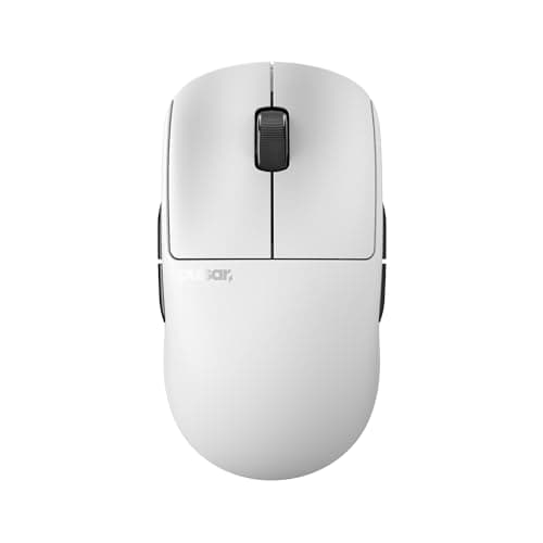 Pulsar Gaming Gears X2A Wireless Gaming Mouse, Mini, Black/White | Ultra Lightweight 1.94 oz (55 g), Ambidextrous, Optical Switch, 2.4 Ghz 1 ms, 26000 DPI, PAW3395 Sensor
