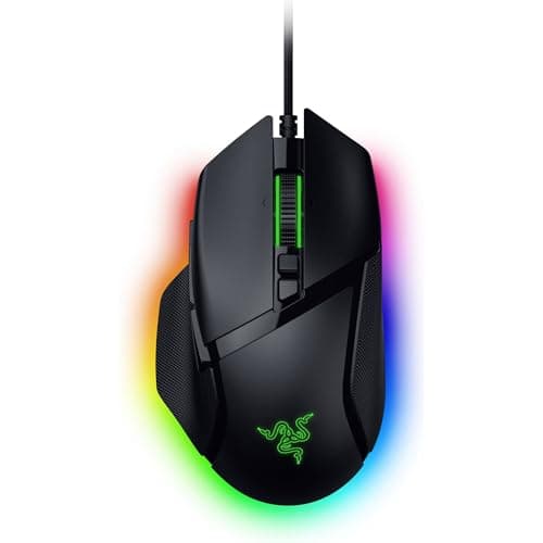 Razer Basilisk V3 35K Ergonomic Wired Gaming Mouse: Hyperscroll Tilt Scroll Wheel - 35K Dpi Optical Sensor - Customizable Controls 2nd to 13 Generations - Chroma Rgb - Switches