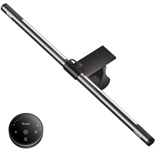 Quntis 51cm Curved Monitor Lamp Bar & Backlight Remote, 84 LED 900Lux