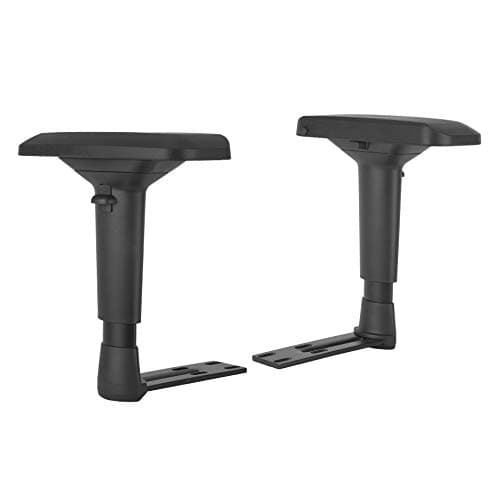 Replacement Adjustable Arms Armrest Pair Upright Bracket with Pads Fits DXRacer Gaming Chairs (4D)