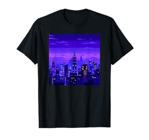 Vaporwave Retro Gaming Pixel Art T-Shirt