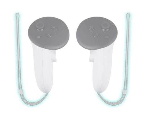 SOULWIT Controller Straps for Meta Quest 3/3S VR Controllers - White