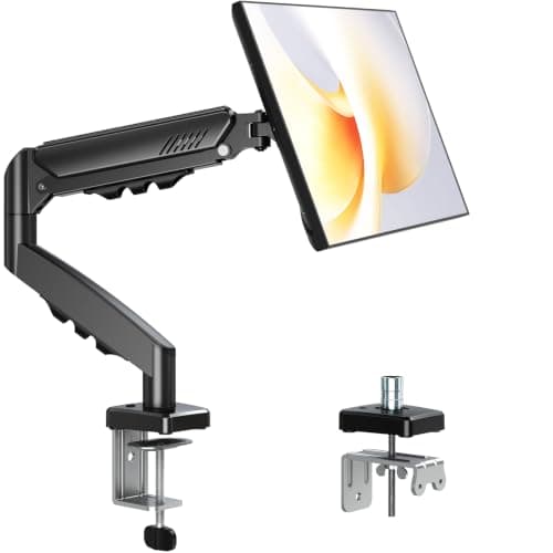 MOUNTUP Single Monitor Arm Desk Mount for 13-32 Inch Screens