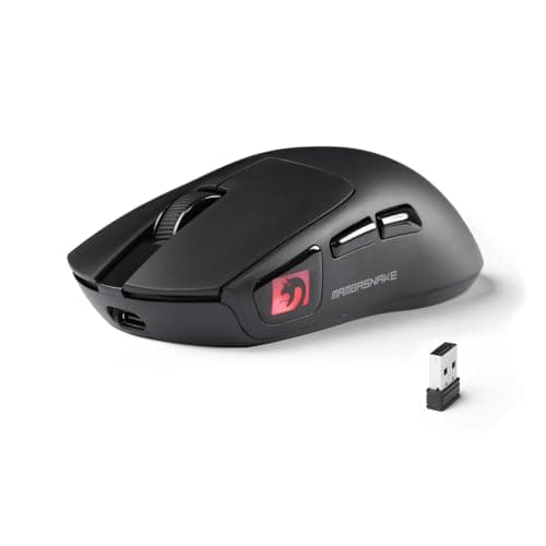 MAMBASNAKE M4 Ultra-Light Wireless Gaming Mouse for Small and medium hands
