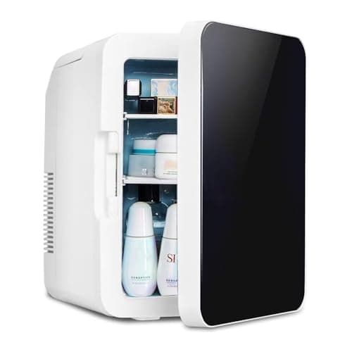 eklipt Mini Fridge for Bedrooms, 10L Portable Beauty Refrigerator