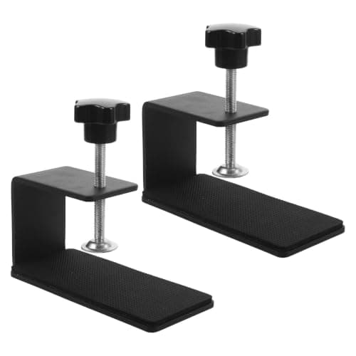 WOONEKY 2pcs Sim Racing Shifter Desk Mount Bracket with Adjustable Clamp