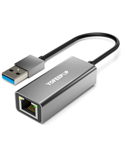 YOFEEPOP USB to Ethernet Adapter USB-A RJ45 Gigabit LAN 1000Mbps