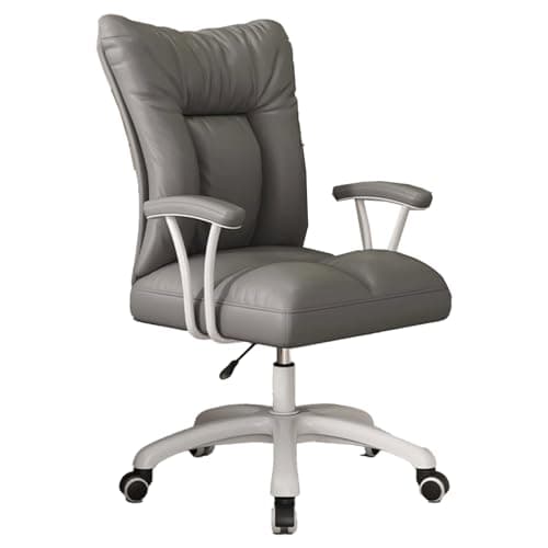Ergonomic Gaming Chair with Silent Universal Wheels Comfortable Computer Chair for Office and Gaming (Color: Black)