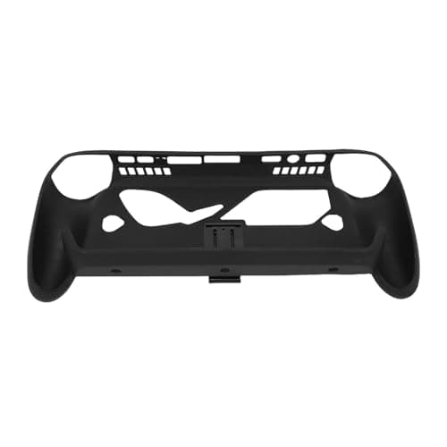 Ejoyous TPU Game Console Protective Case with Kickstand Handheld Console Protective Case Shockproof Anti Scratch Non Slip Grip for ROG Ally and ROG Ally X 2025 (Black)