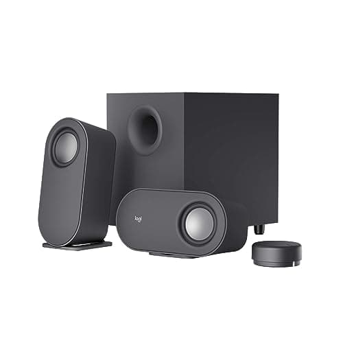 Logitech Z407 Bluetooth Computer Speakers with Subwoofer and Wireless Control (EU PLUG C) - Black