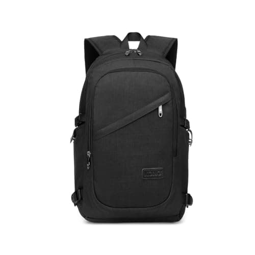 Kono Laptop Backpack Mens, 15.6 Inch Laptop Bag with USB Charging Port Anti Theft Water Resistant Rucksack for Men Women School Bag for Boys Grils (Camouflage)